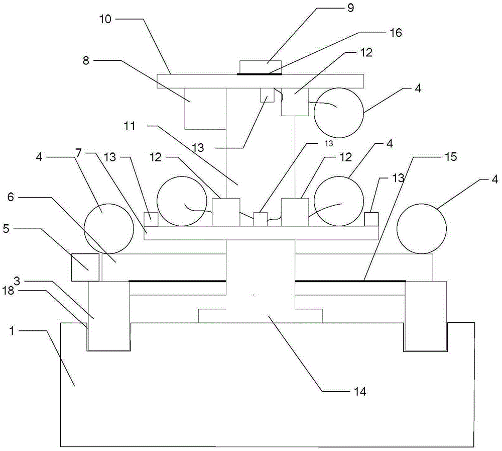 Three degrees of freedom space simulator