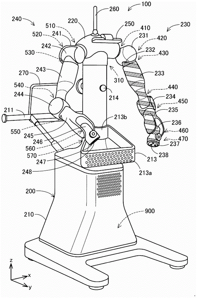 Double arm robot