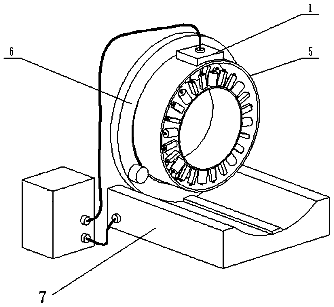 Microwave scanning brain imaging device and method