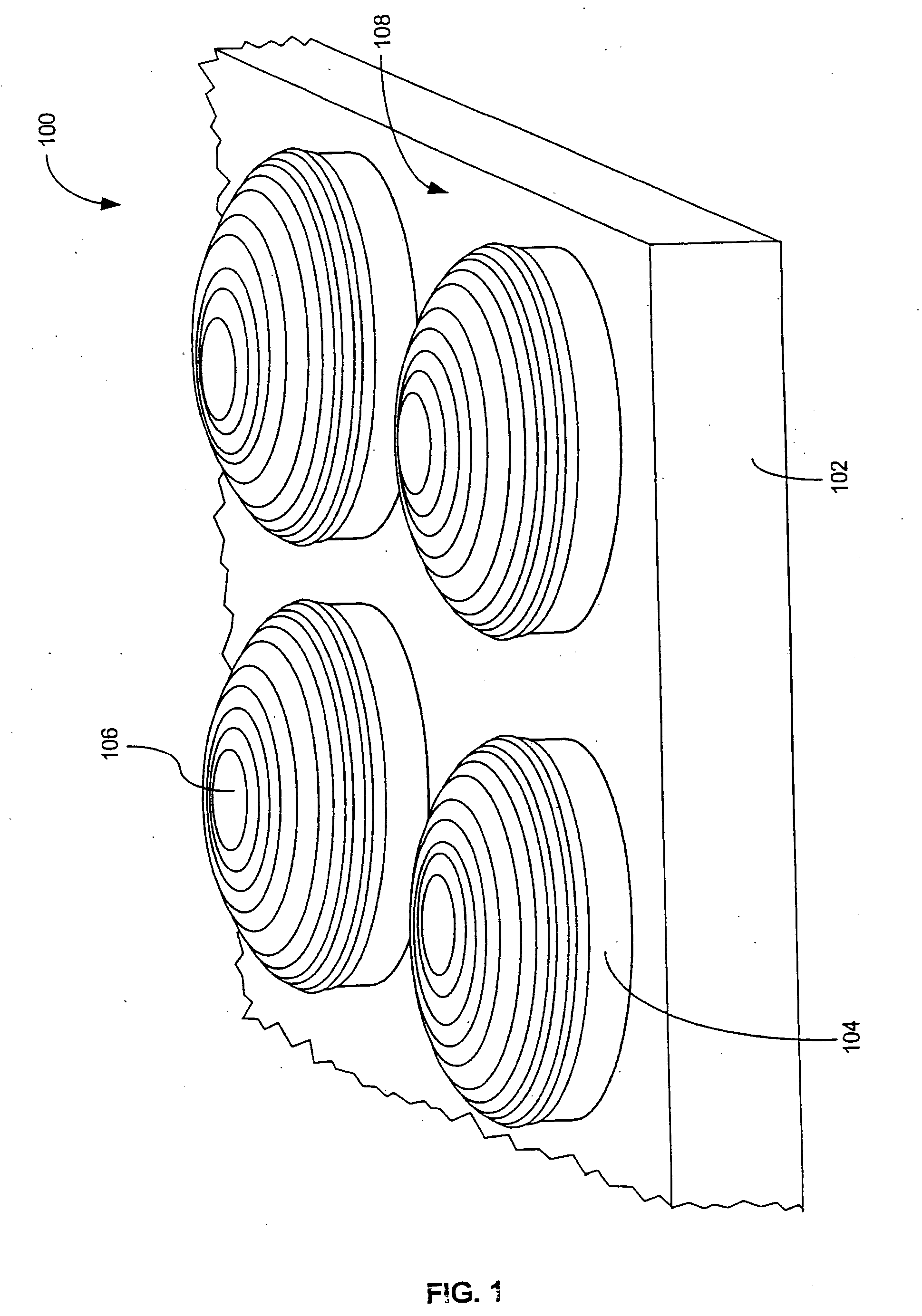 Raised surface assay plate