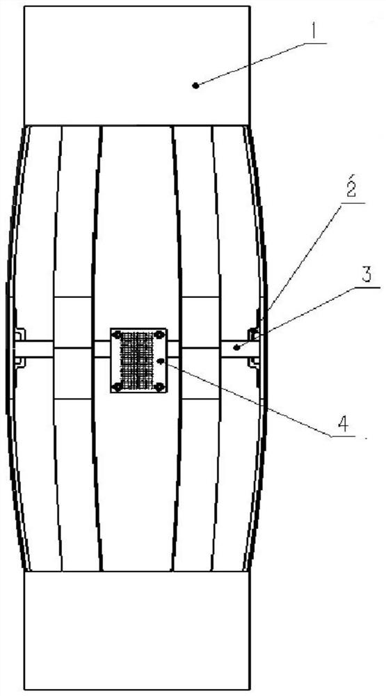 Variable diameter centralizer activated by chemical signal and method of use thereof