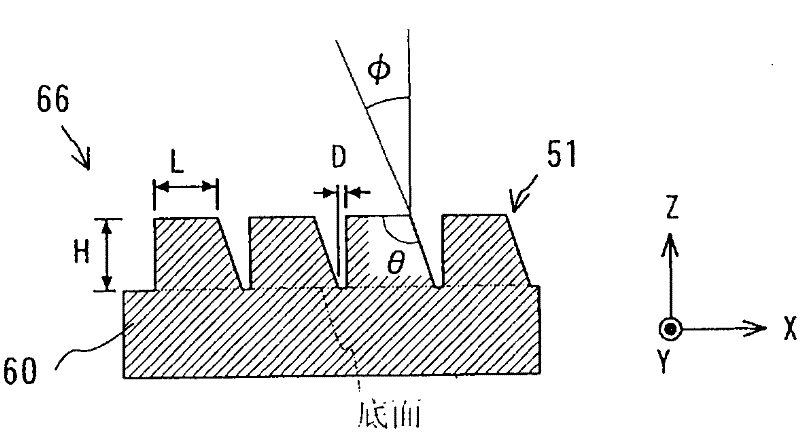 Dihedral corner reflector array optical element and method for fabricating the same and display device using the same