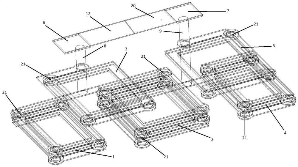 A miniaturized inductively coupled tunable bandpass filter and its preparation method