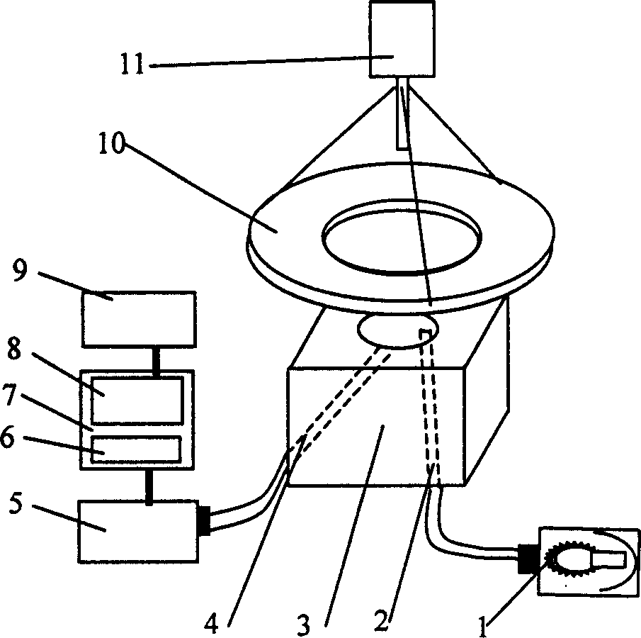 Method and device for rapidly detecting tenderness of beef utilizing near infrared technology