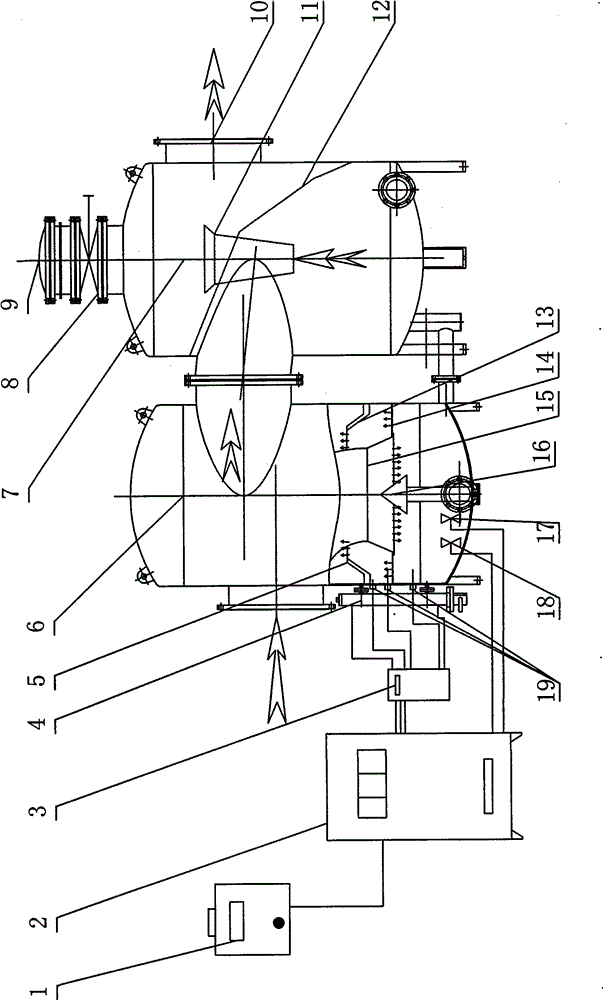 Self-balancing water-seal-type anti-explosion device