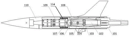 Apparatus for measuring three-degree-of-freedom dynamic stability parameters of aircraft in high-speed wind tunnel