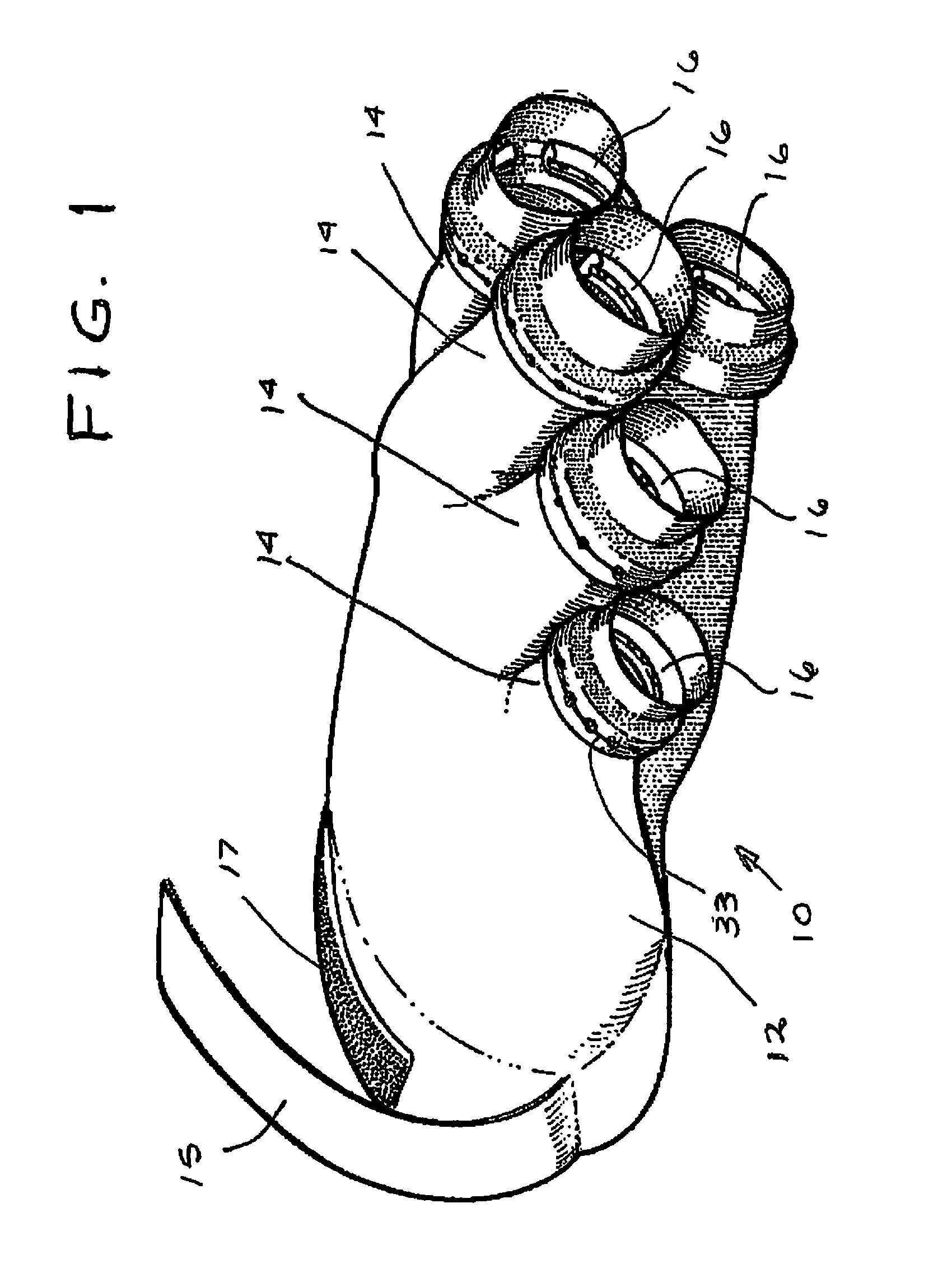 Therapeutic arthritis glove with expandable gold rings