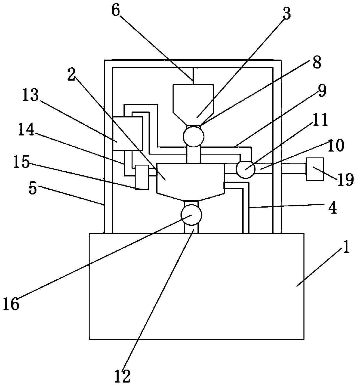 External agent introducing and adding device for printing