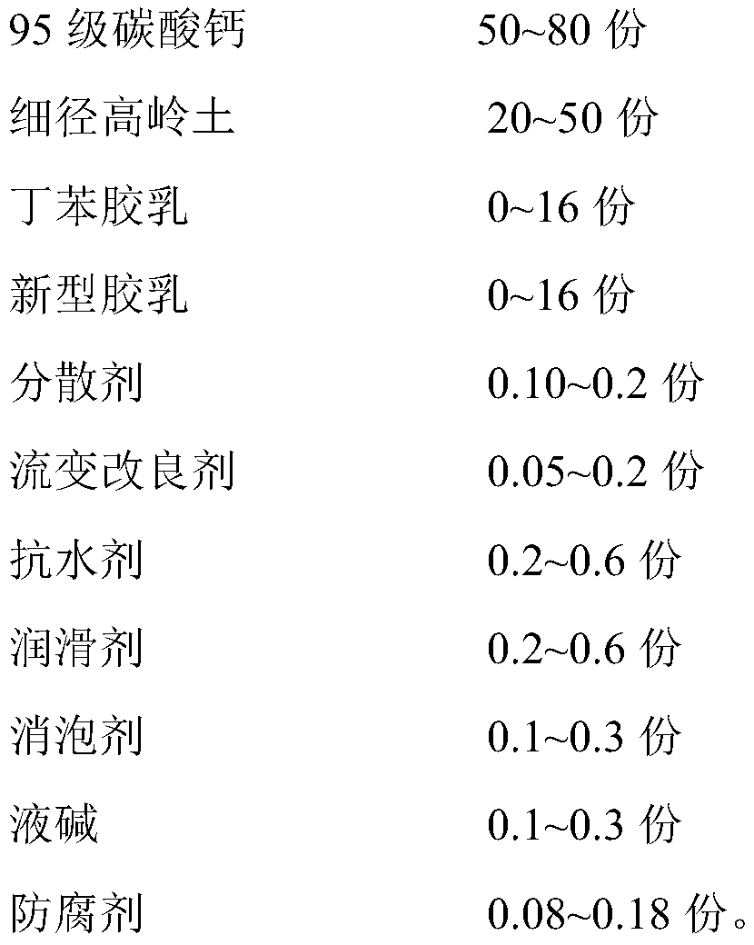 Lightly coated craft paper and production method thereof