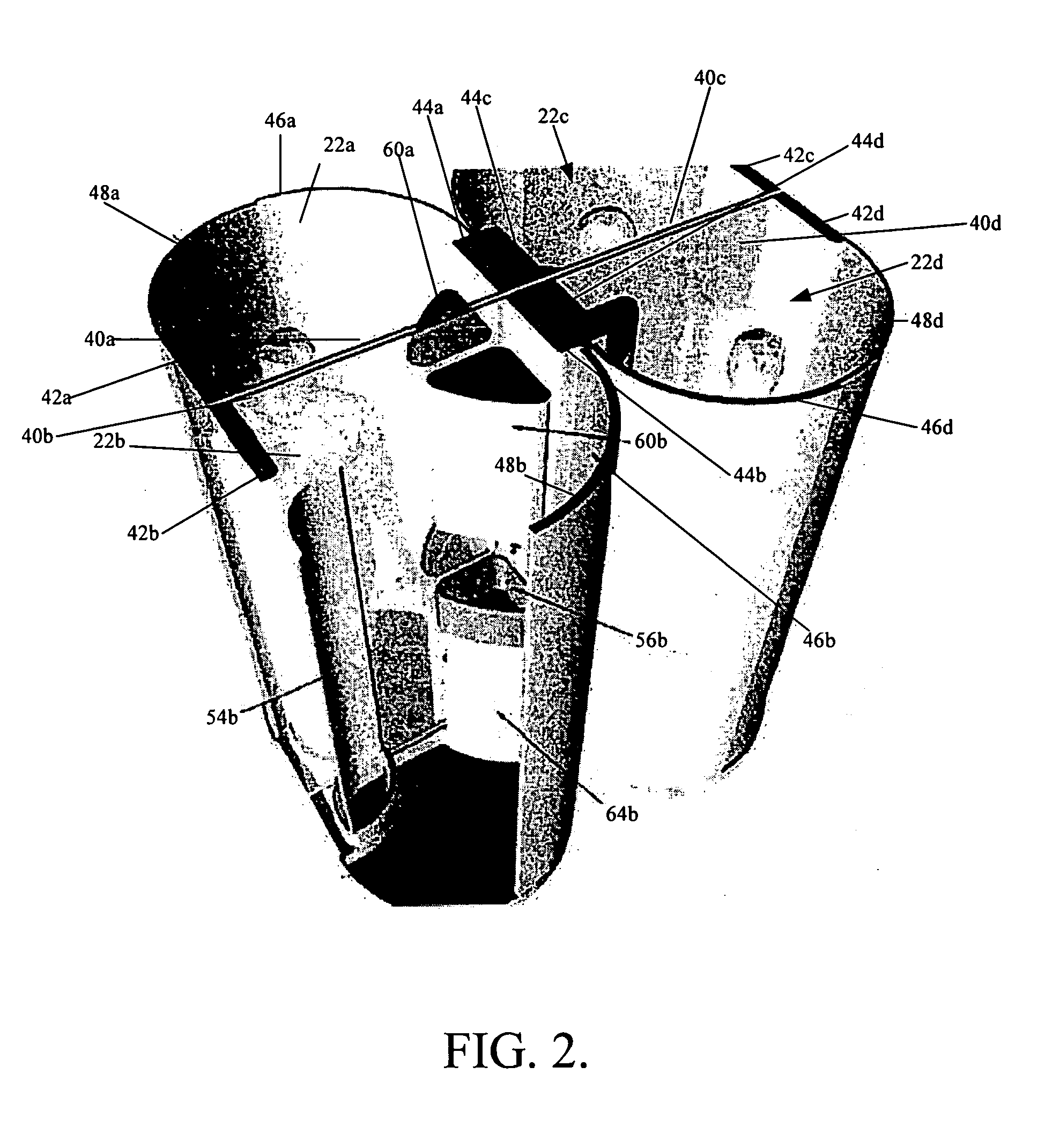 Stand up lavatory module