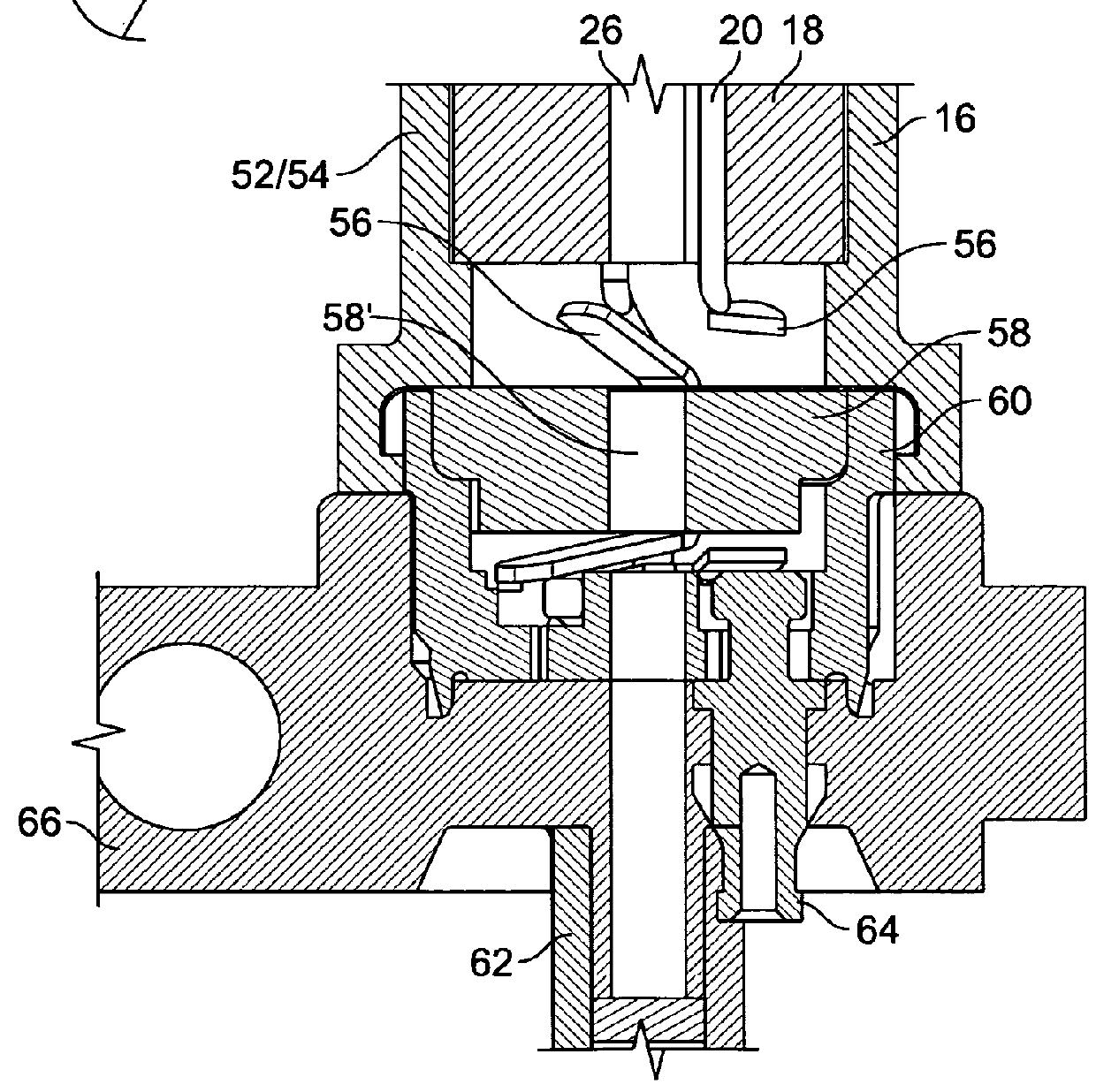 Connector assembly comprising a first part and a second part attachable to and detachable from each other