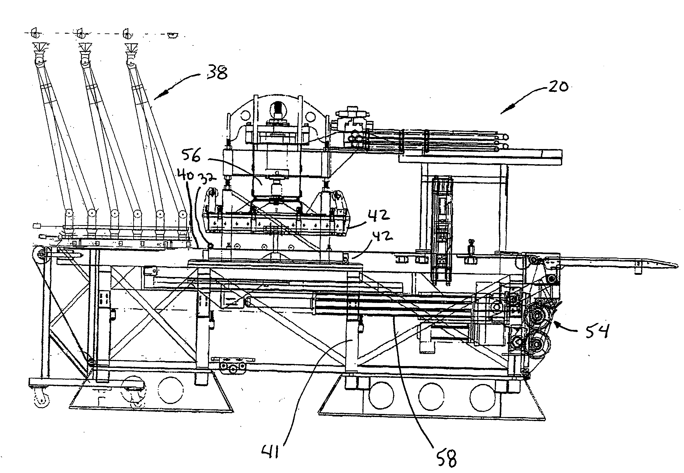 Dough press and dough loading system