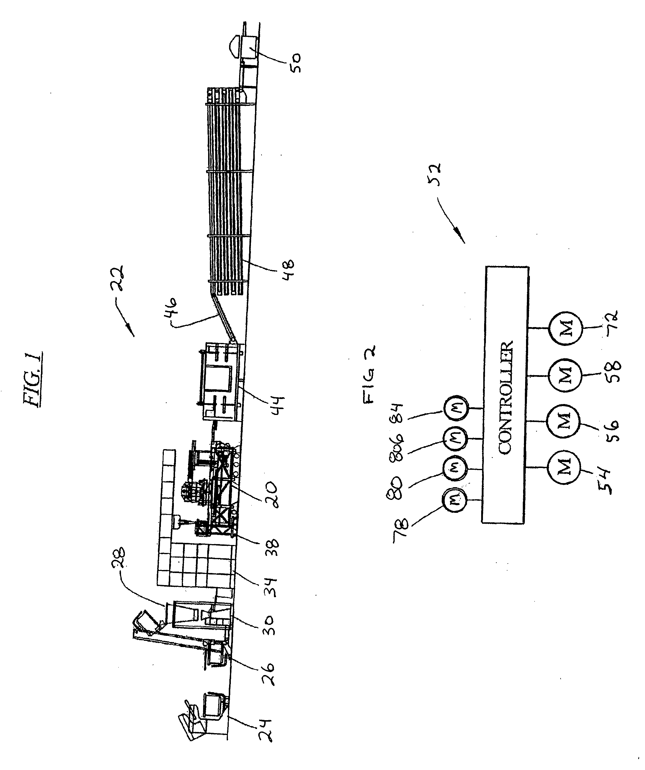 Dough press and dough loading system