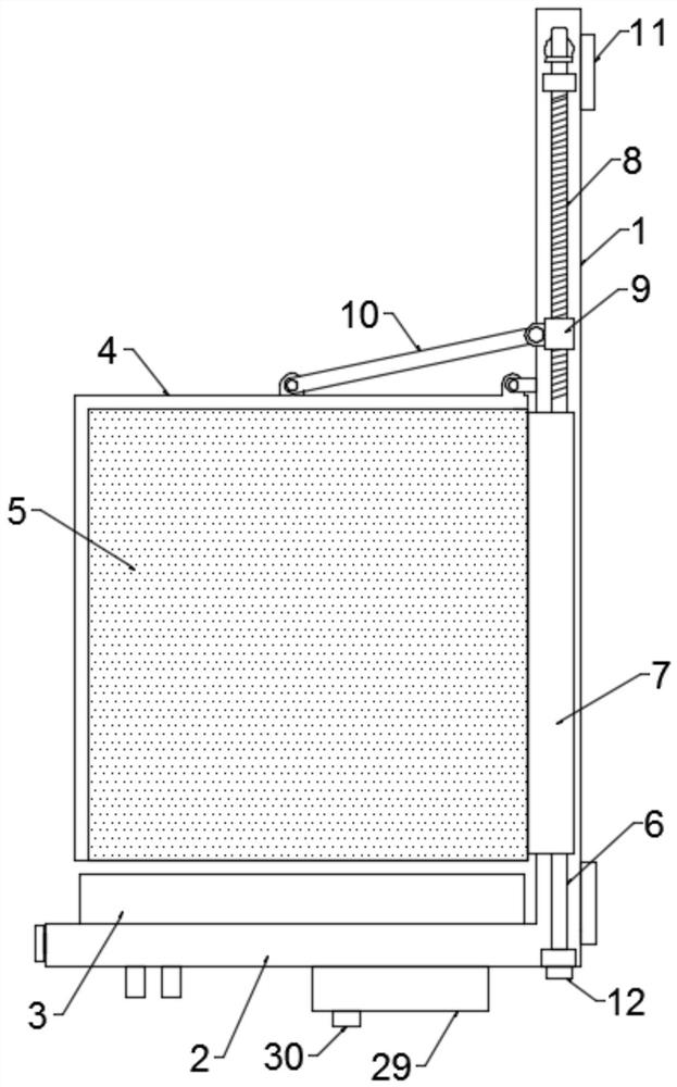 Dustproof mounting mechanism for wall-hanging stove