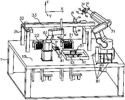 A fully automatic plastic mobile phone case grinding equipment