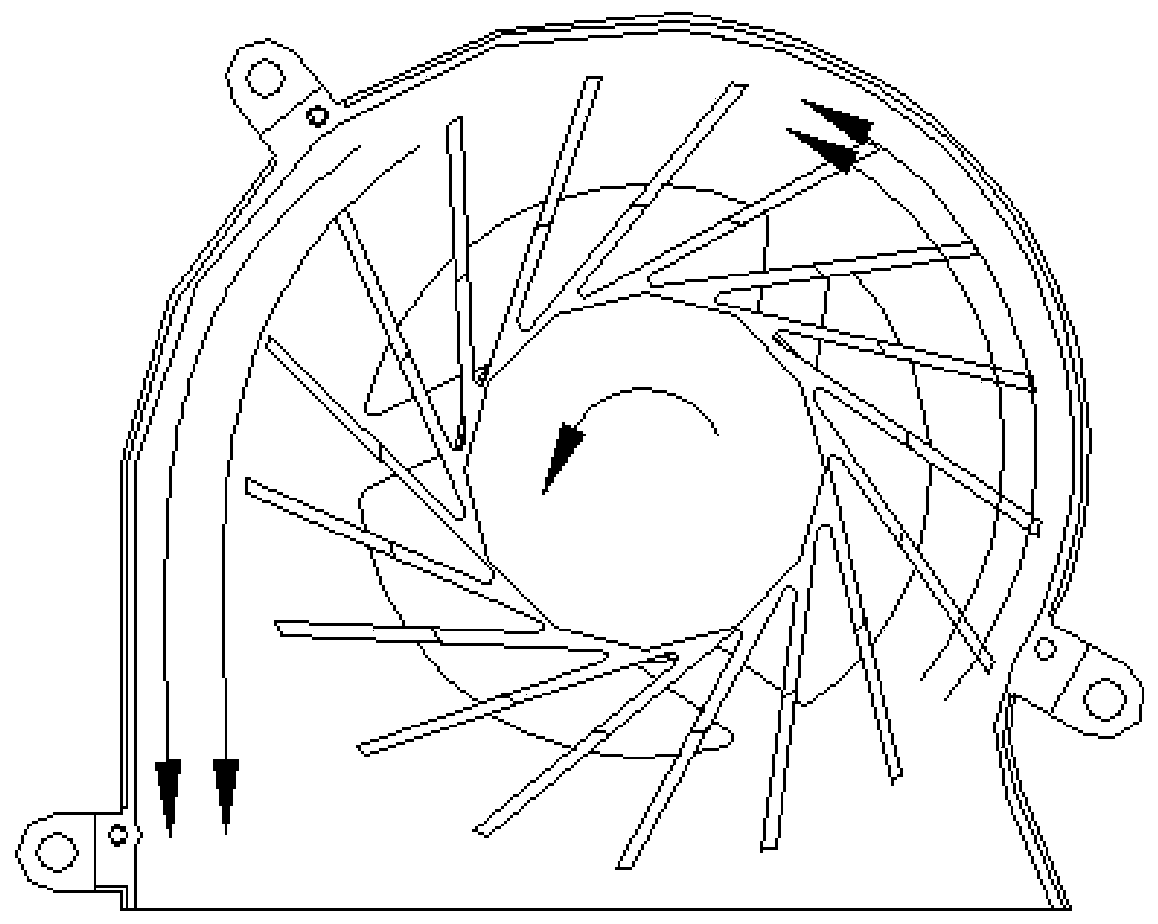 Dust removing fan