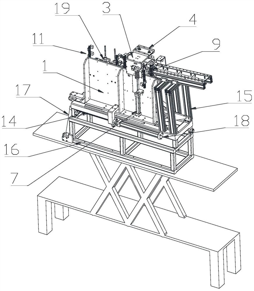 Fastener construction equipment capable of adjusting mounting posture