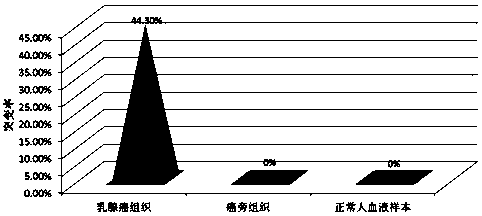 A breast cancer pik3ca mutation gene and its application