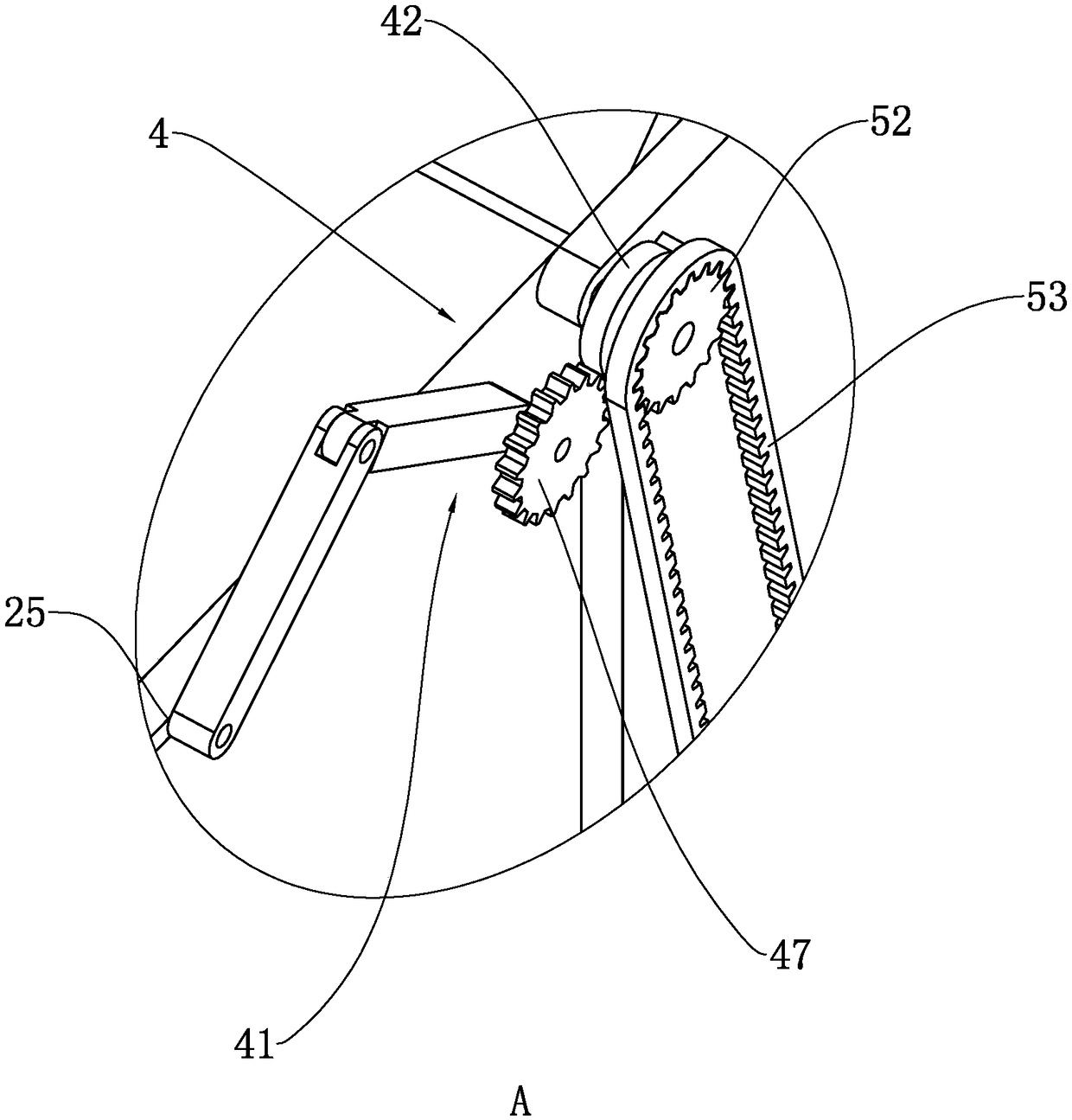 Complete equipment for garbage transfer