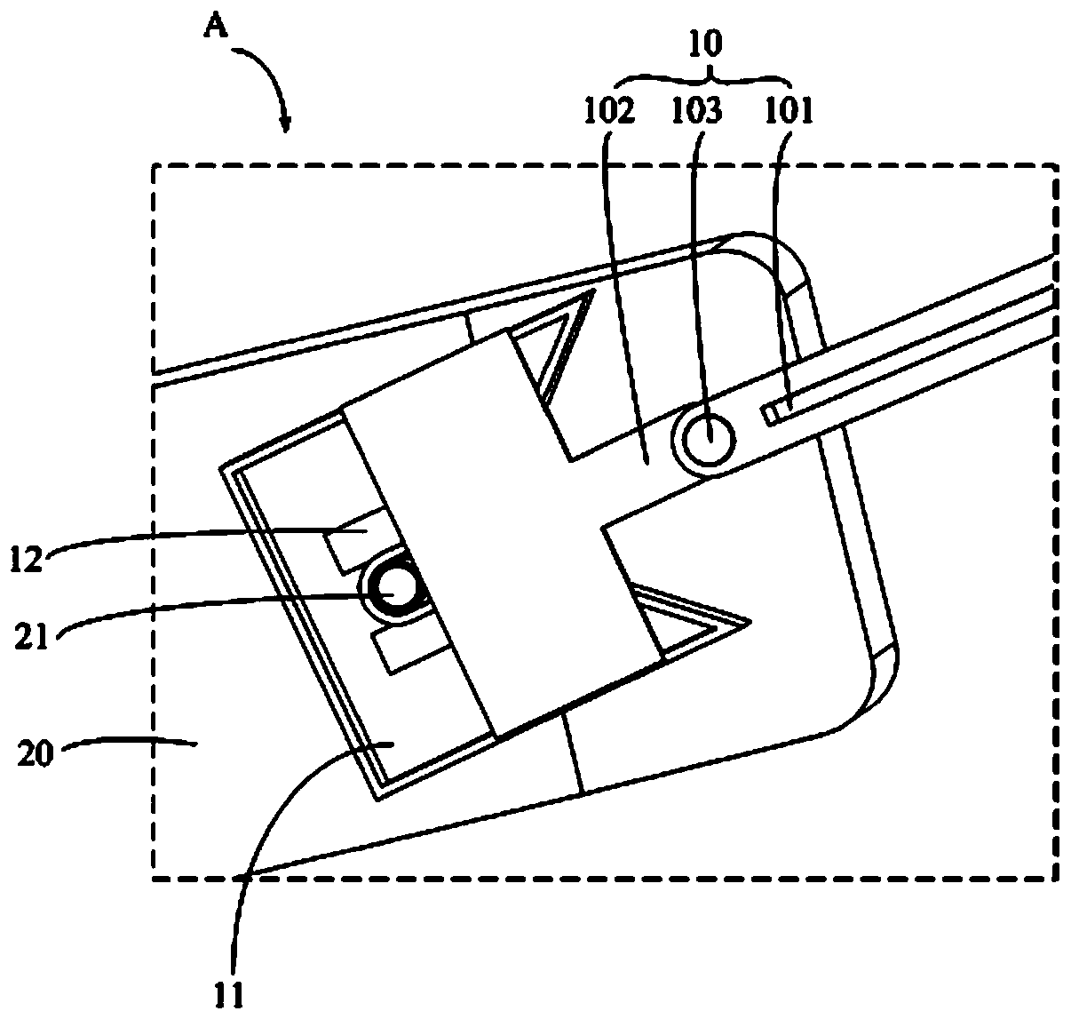 Hook assembly and traction system