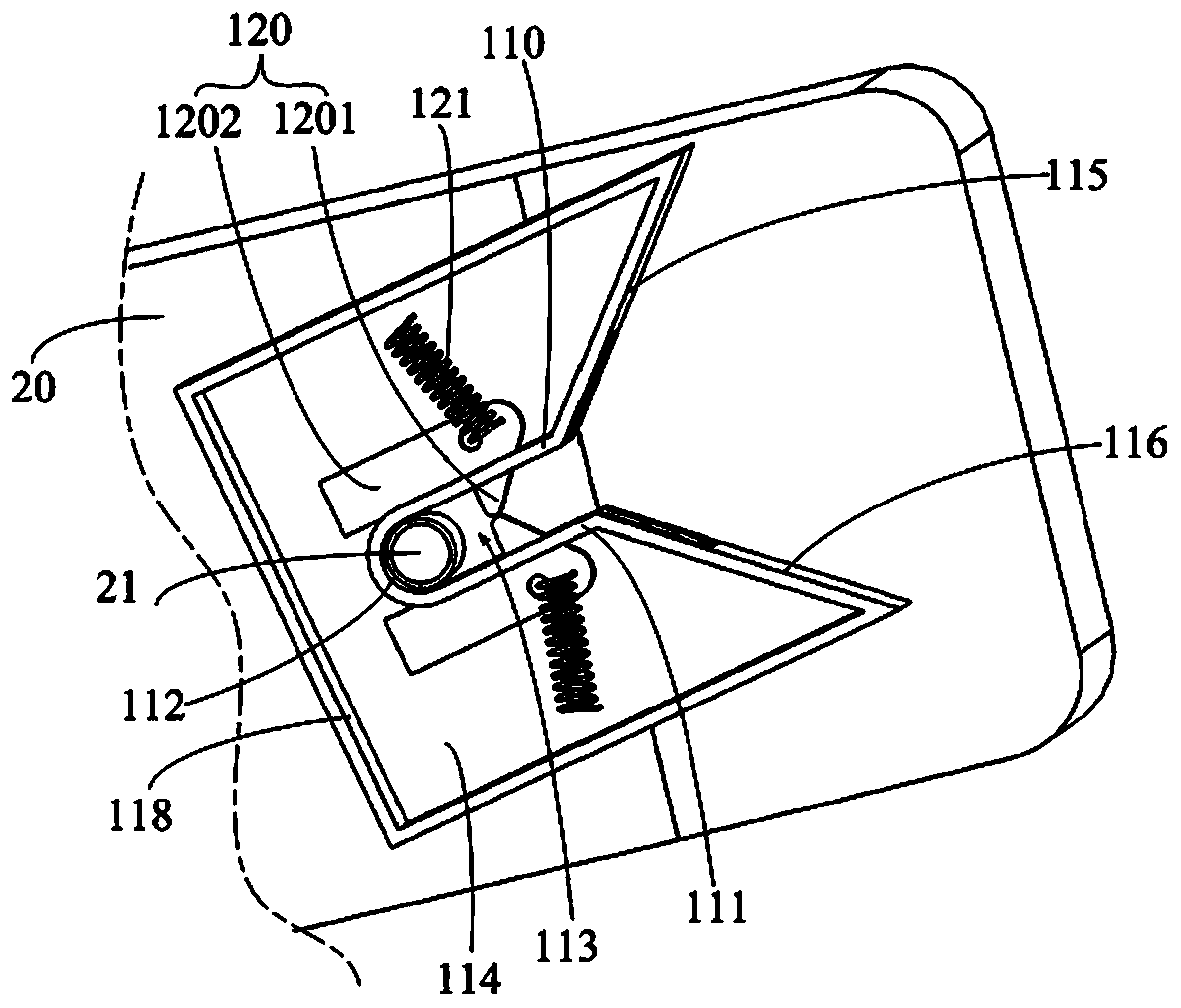 Hook assembly and traction system