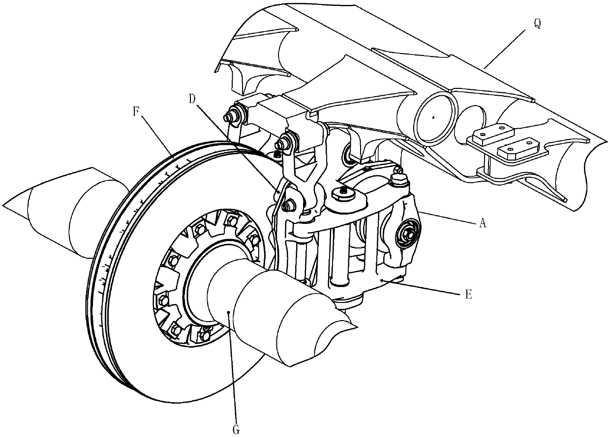 Vehicle with Parking Foundation Brake