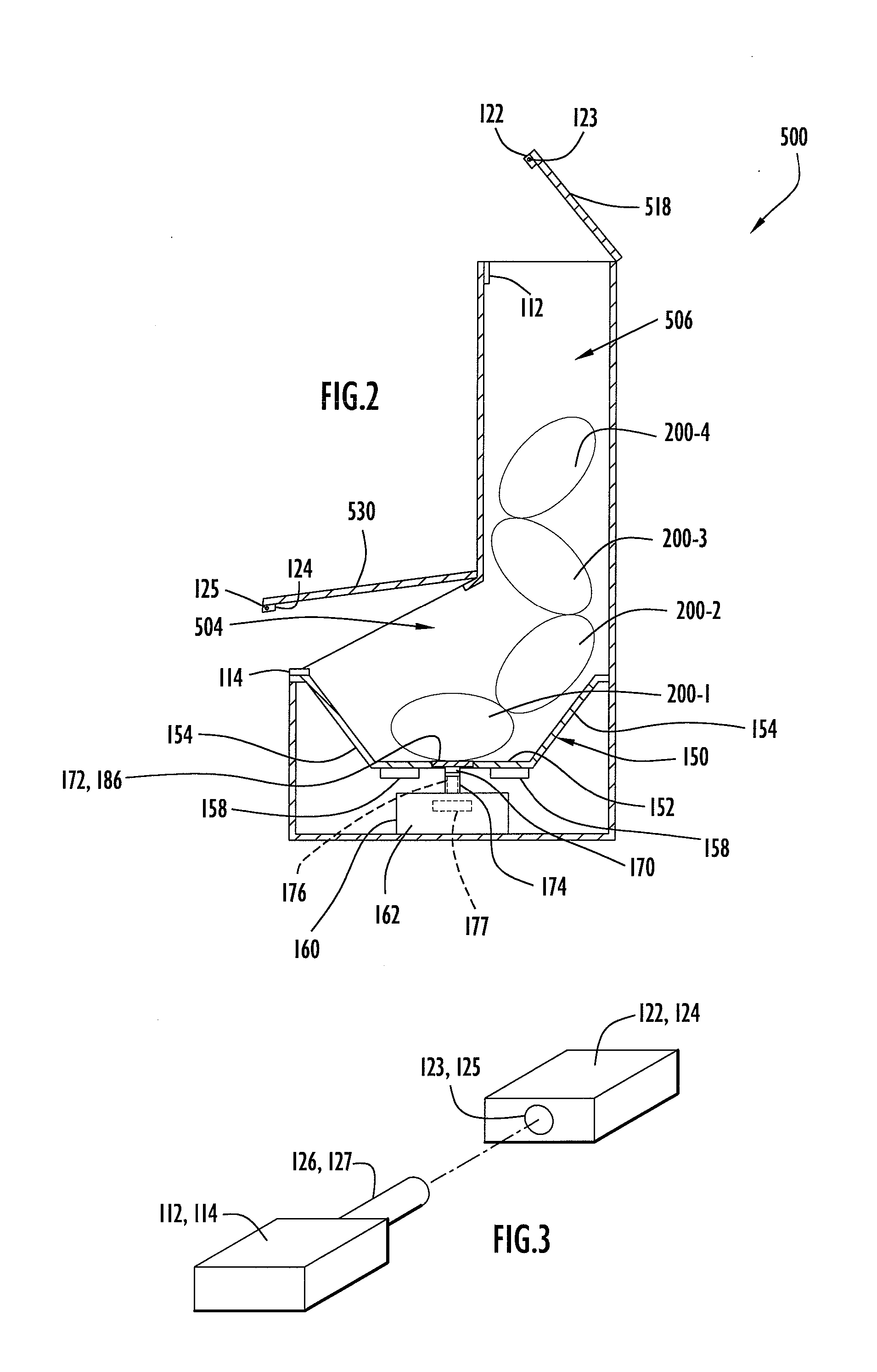 Method and Apparatus for Securely Storing Medical Items Within a Thermal Treatment System