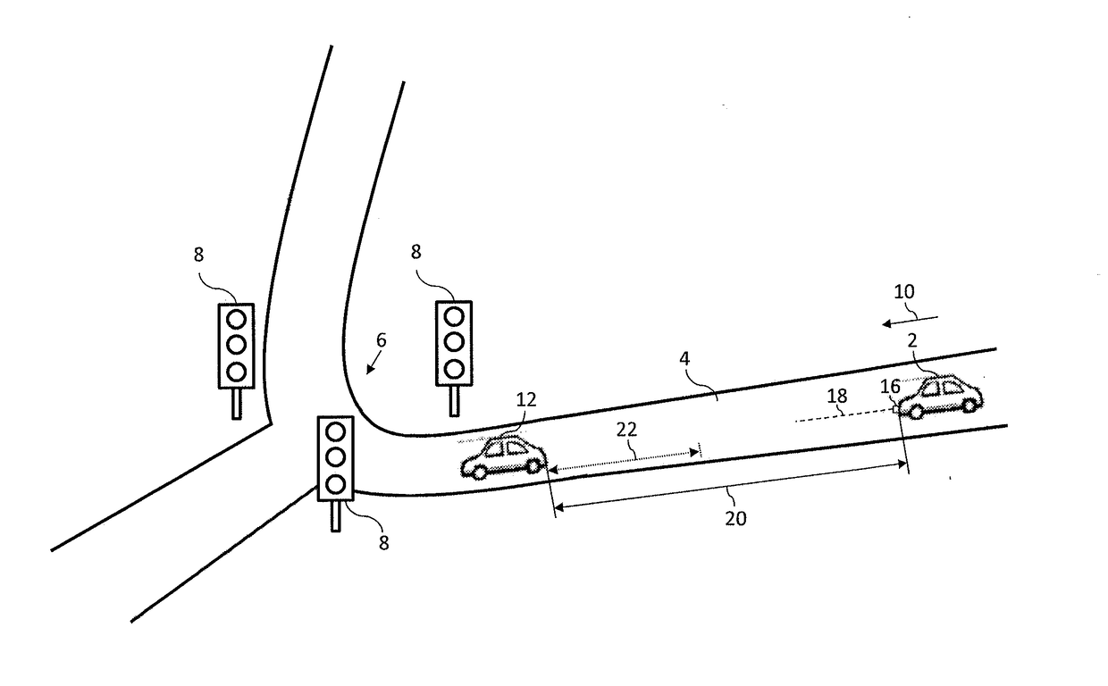 Friction-coefficient-dependent collision avoidance system