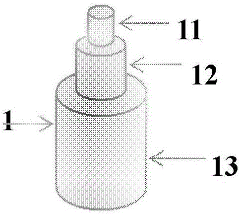 Transparent photoelectrode of multiple recording spots based on fibers