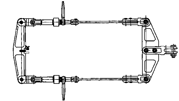 Fixture for replacing strain insulator string