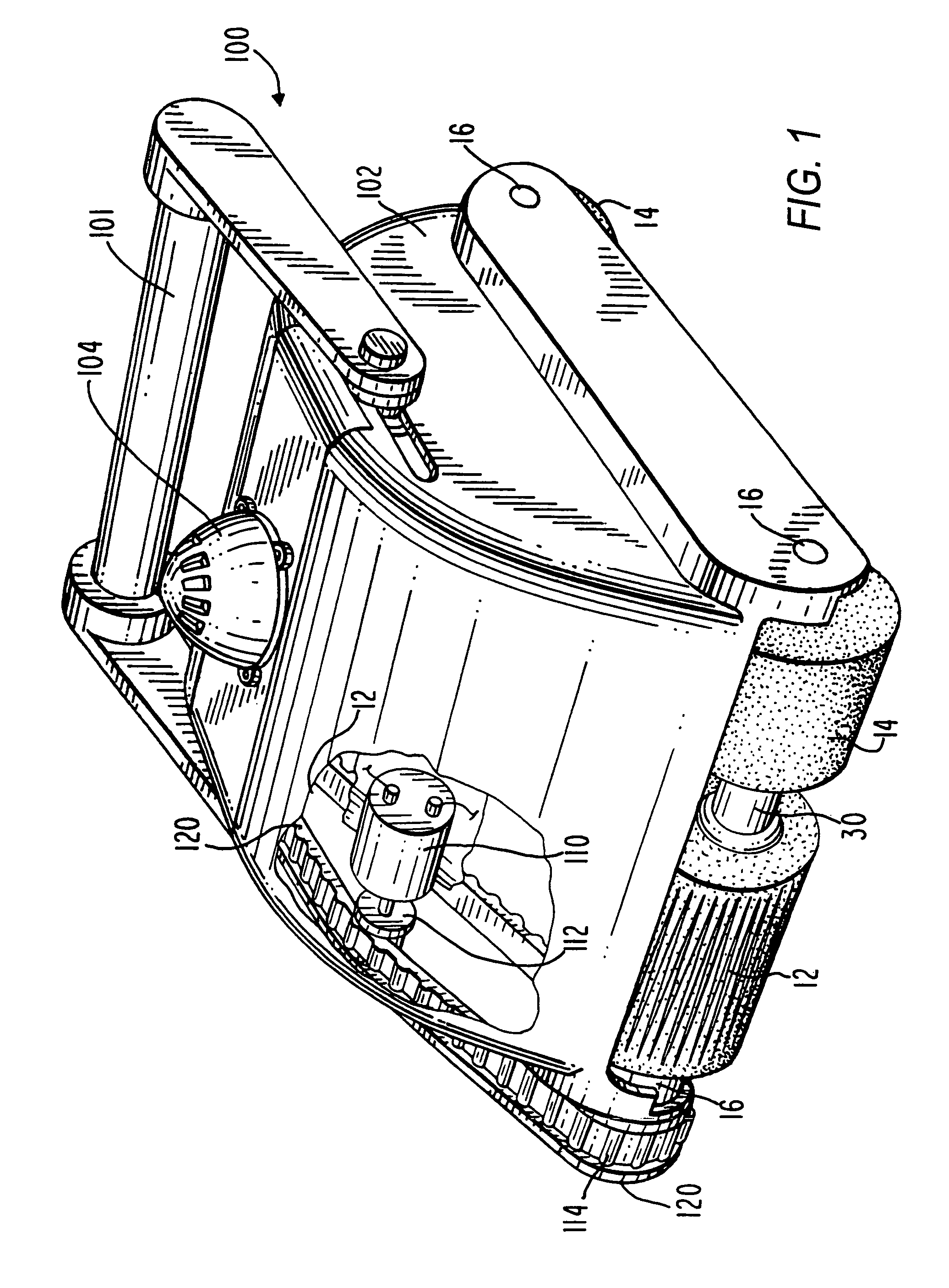 Directional control method for dual brush robotic pool cleaners