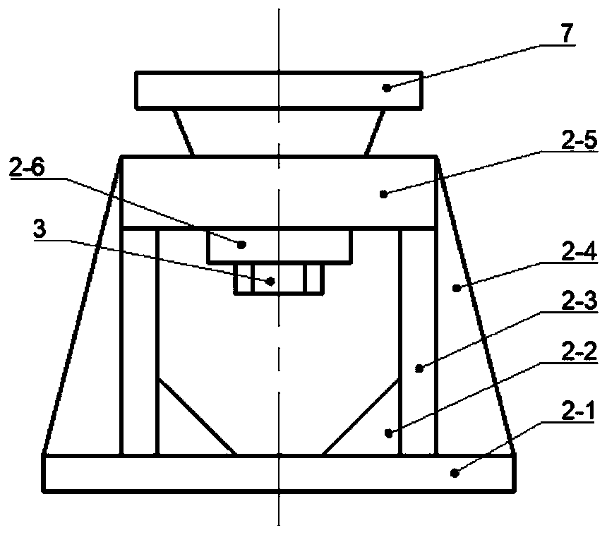 Vibration acceleration testing method and apparatus for subway center pin bolt