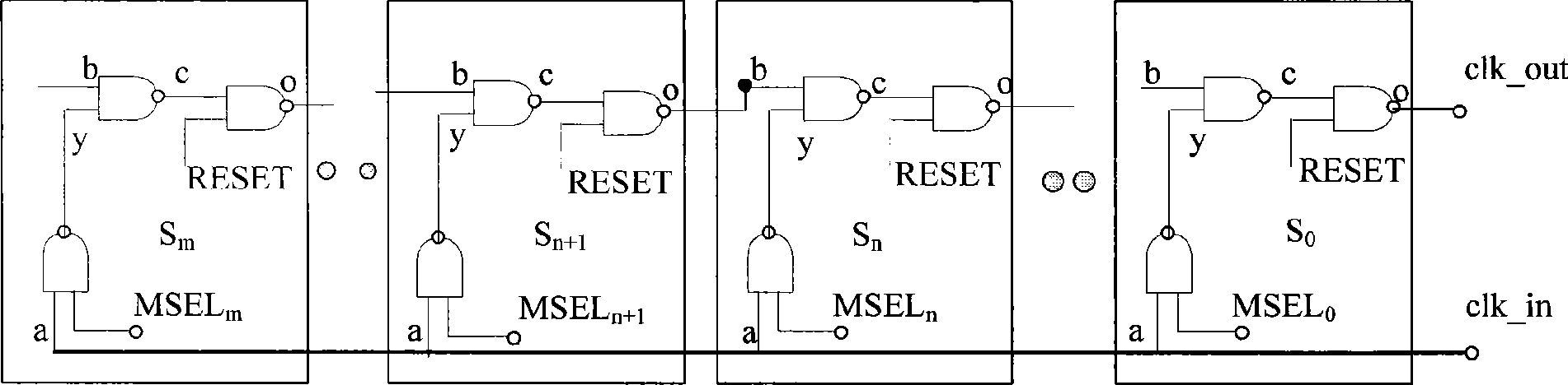 Method for digital phase-locked loop and burr elimination