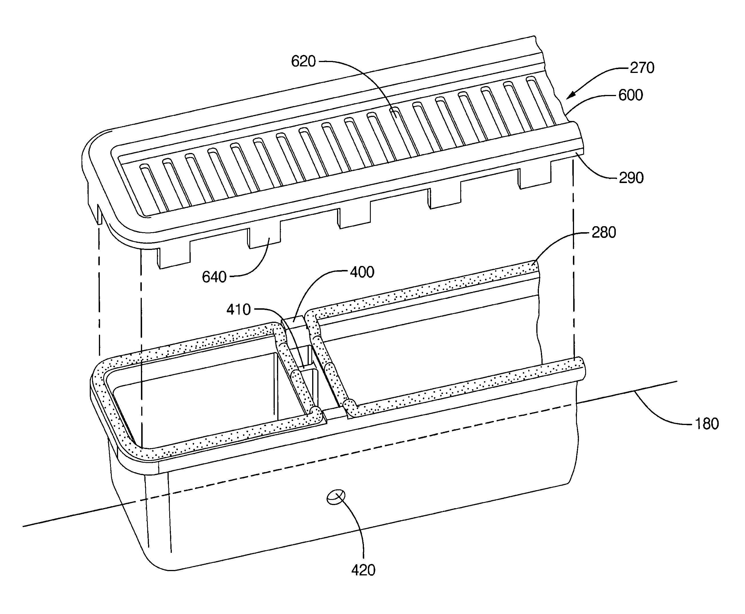 Combination heat exchanger having an improved end tank assembly