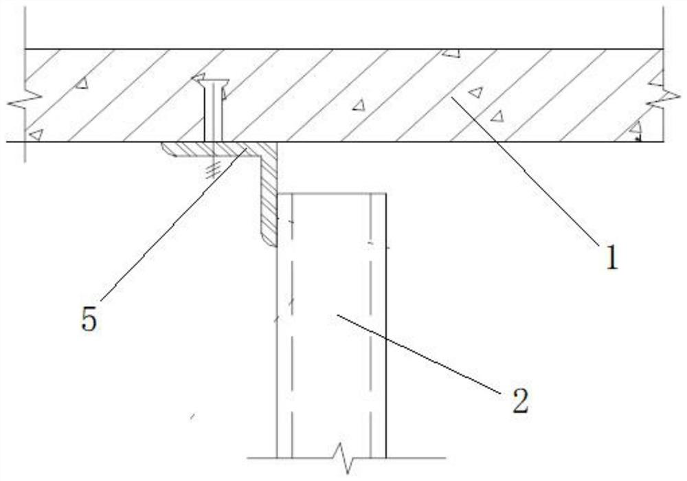 Structure and construction method of integrated prefabricated medical radiation protection room