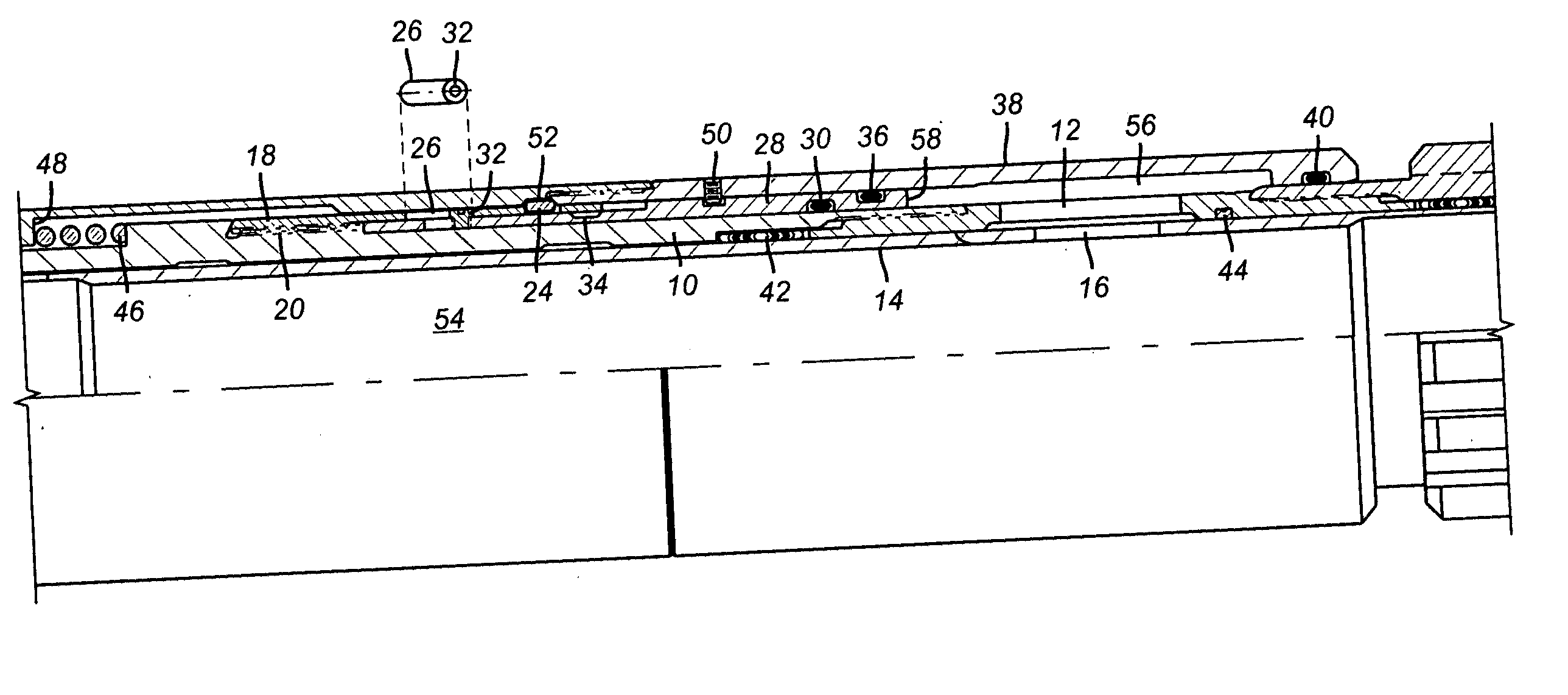 Lock mechanism for a sliding sleeve