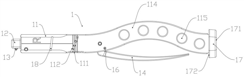 Pull limiting system for knee joint revision