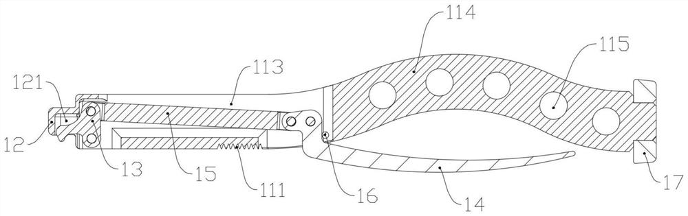 Pull limiting system for knee joint revision