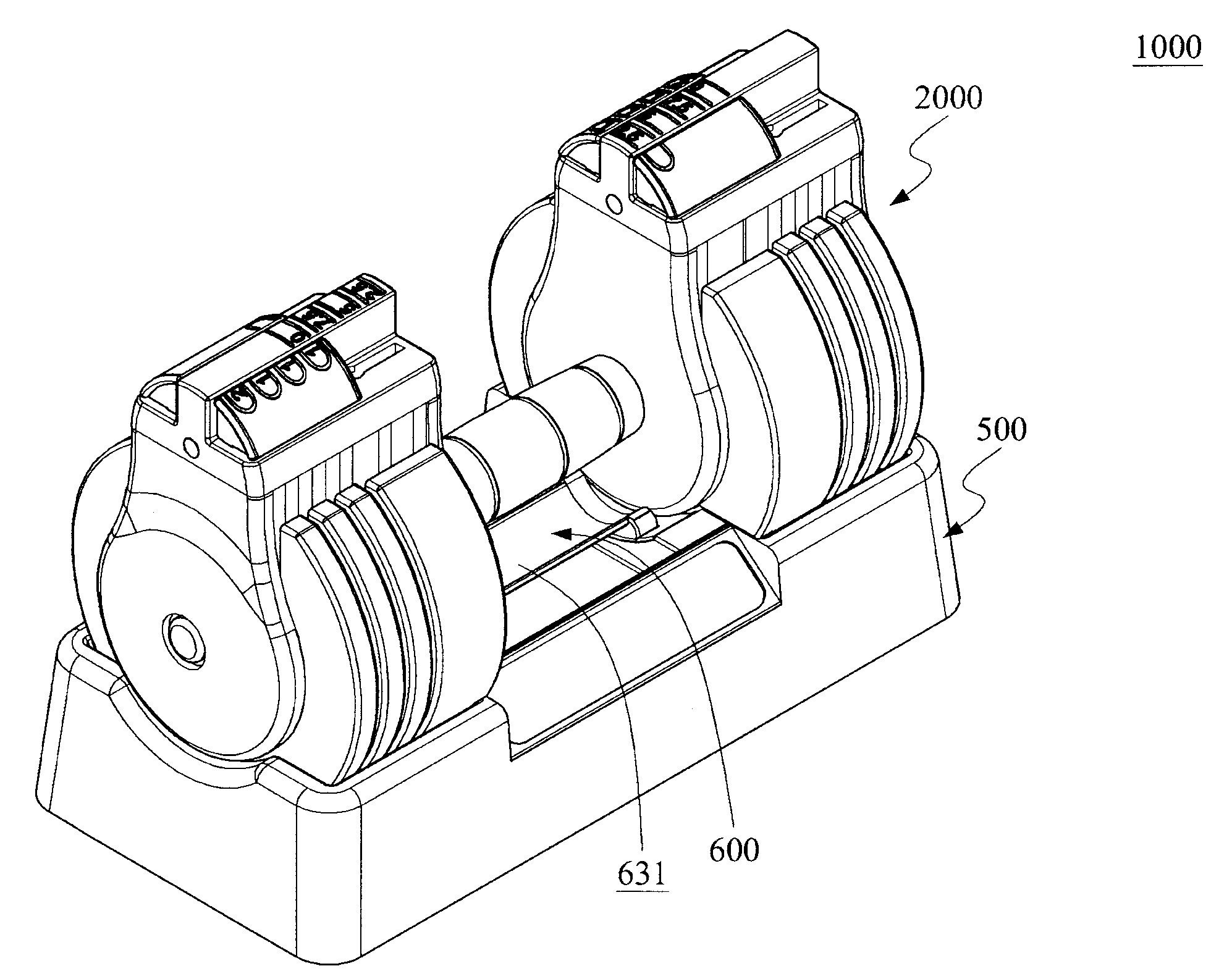 Dumbbell assembly