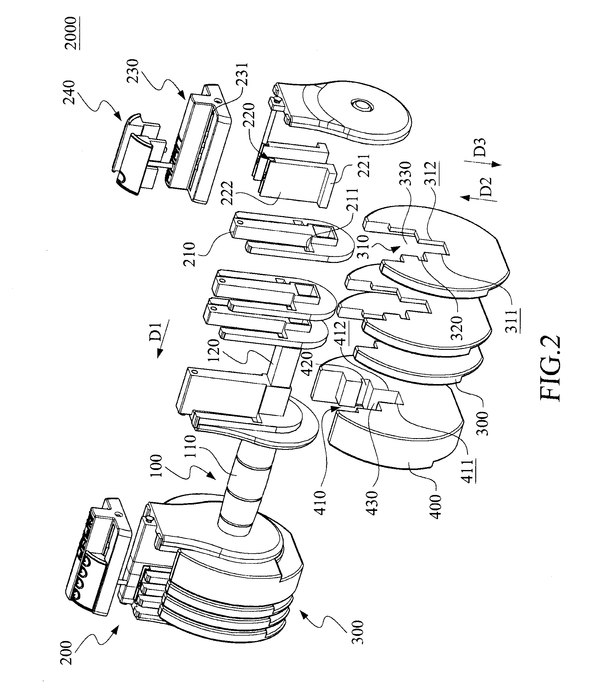 Dumbbell assembly