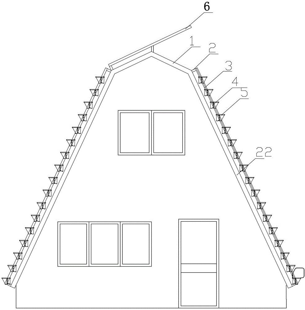 Dual-purpose room structure device for detachable pot type planting and residing