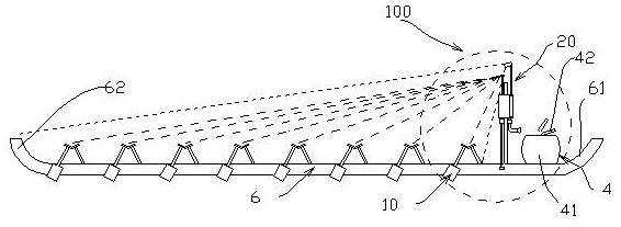 A kind of dragon boat system and using method