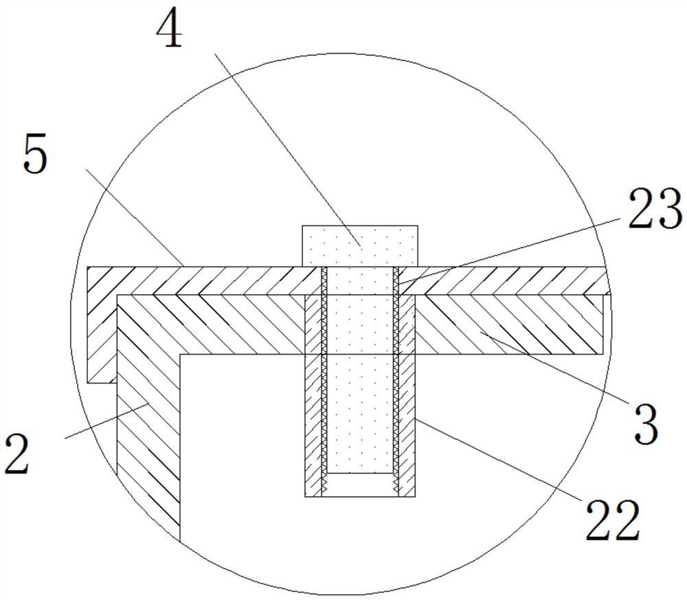 Cable bridge convenient for drainage and moisture-proof treatment