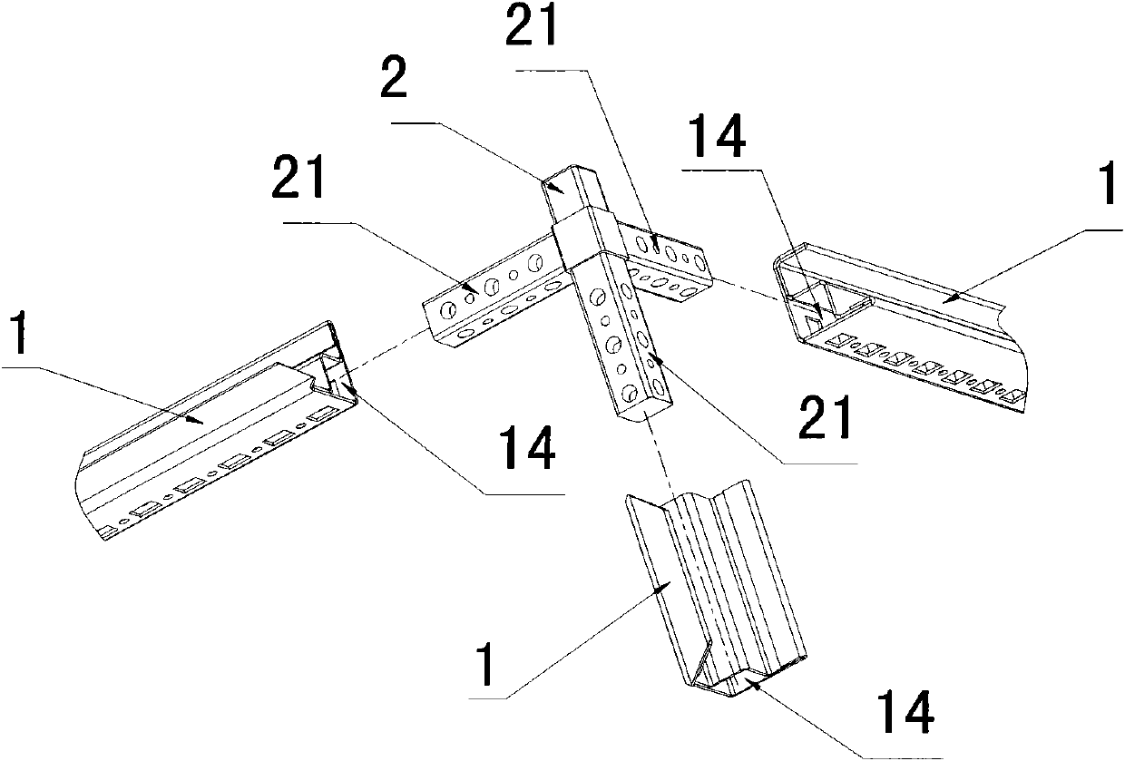 Cabinet framework convenient for assembly and assembly method thereof