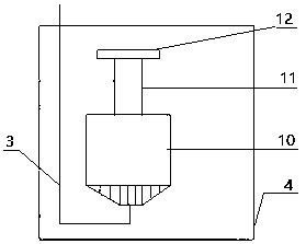 Gas well ultrasonic levitation, liquid discharge and gas production system and implementation method