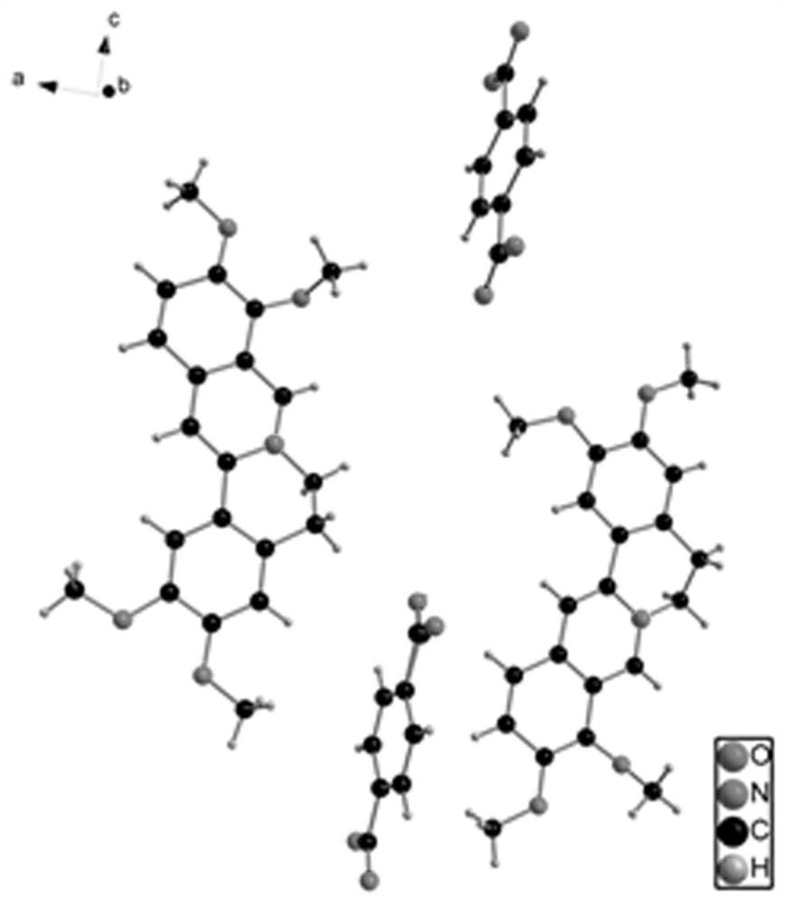 A kind of palmatine-terephthalic acid medicine co-crystal and preparation method thereof