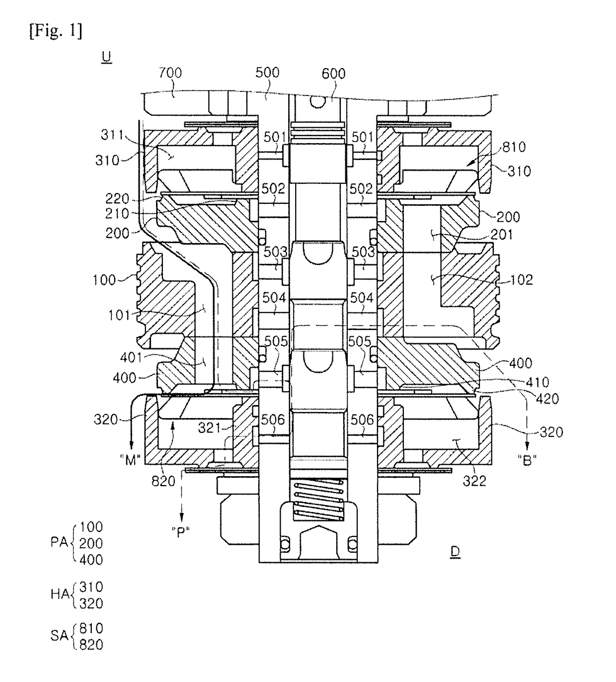 Electronically controlled internal damper