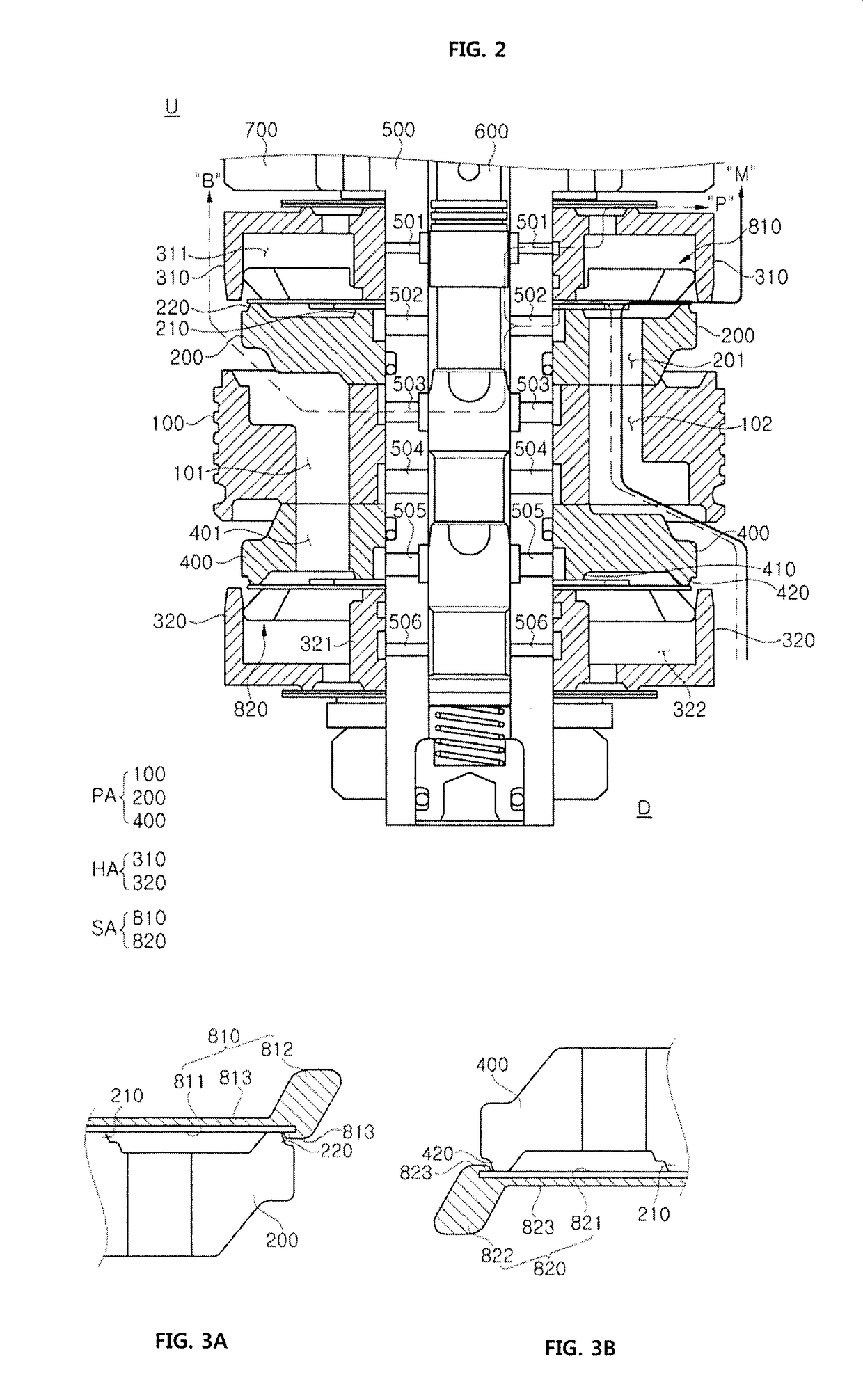 Electronically controlled internal damper