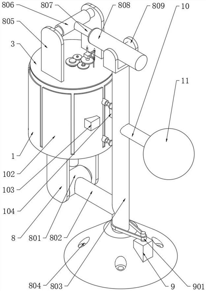 Reaction kettle for producing environment-friendly cleaning agent