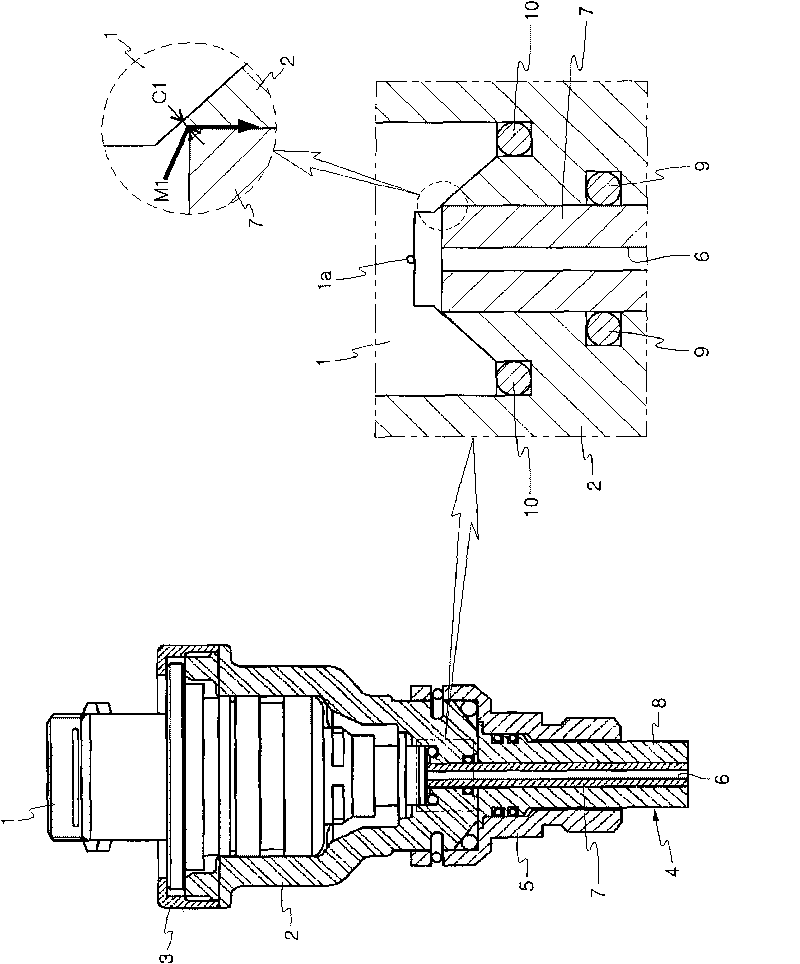 Nozzle for lpi injector